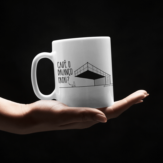 Caneca - Cadê o balanço papai?