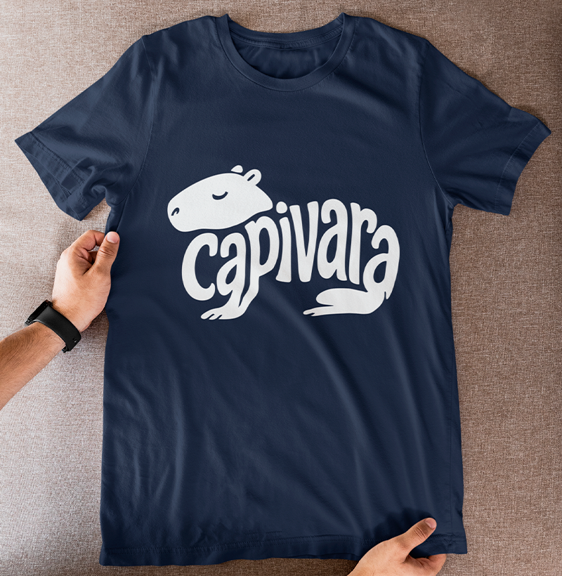 Nome do produto: Capivara Tipográfica