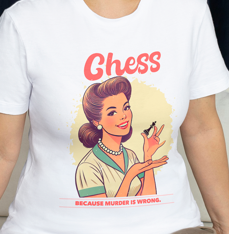 Nome do produto: Chess - Because Murder is Wrong