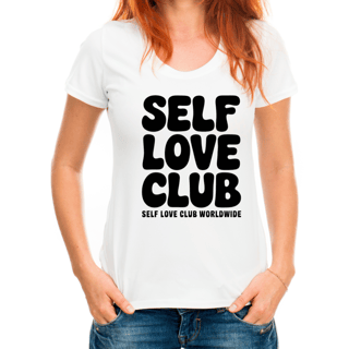 Nome do produto Camiseta Femina Selfe Love Club