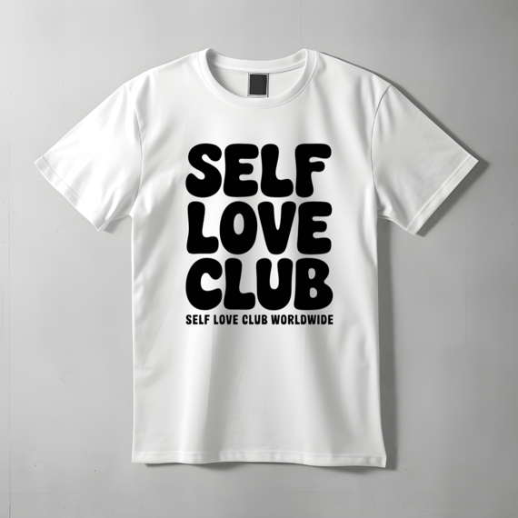 Camiseta Femina Selfe Love Club