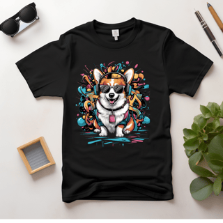 Camiseta Feminina Cachorro Hip Hop - Estilo e Atitude 