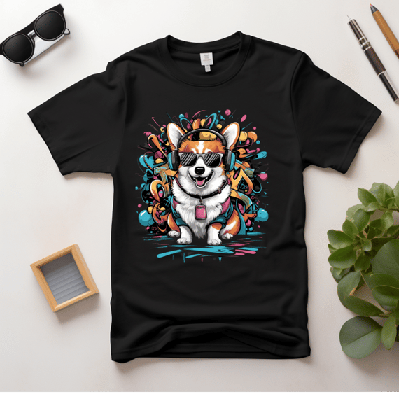 Camiseta Feminina Cachorro Hip Hop - Estilo e Atitude 