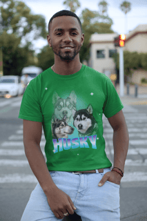 Nome do produto Bootleg Husky | T-Shirt Quality