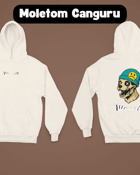 Drip Dog | Moletom Canguru