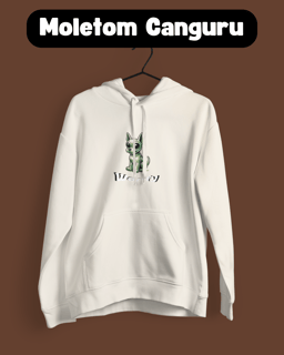 Nome do produto Alien Dog | Moletom Canguru