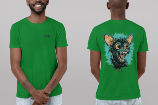 Nome do produto Crazy Dog | T-Shirt Quality