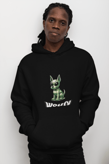 Nome do produto Alien Dog | Moletom Canguru