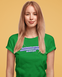 Nome do produto Socialmente Estranho | Feminino