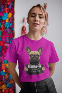 Nome do produto Bulldog Acusado | T-Shirt Quality