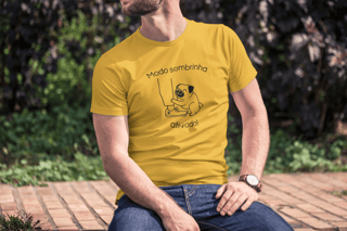 Nome do produto Modo Sombrinha | T-Shirt Quality