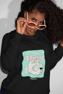 Nome do produto Stay High | Moletom Fechado