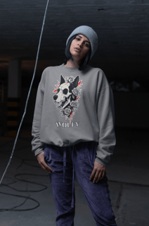 Nome do produto Flower Dog | Moletom Fechado