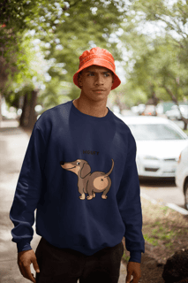 Nome do produto Salsicha Cool | Moletom Fechado