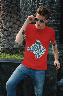 Nome do produto My dog is my best friend | T-Shirt Quality