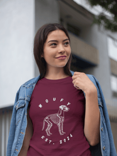 Nome do produto Skeleton Dog | T-Shirt Quality