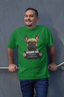 Nome do produto Bulldog Acusado | T-Shirt Quality