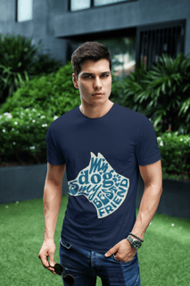 Nome do produto My dog is my best friend | T-Shirt Quality