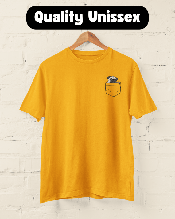 Pocket Pug | T-Shirt Quality