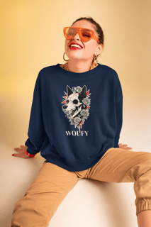 Nome do produto Flower Dog | Moletom Fechado