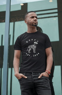 Nome do produto Skeleton Dog | T-Shirt Quality