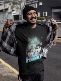 Nome do produto Bootleg Husky | T-Shirt Quality