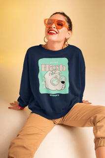 Nome do produto Stay High | Moletom Fechado