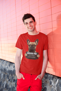 Nome do produto Bulldog Acusado | T-Shirt Quality
