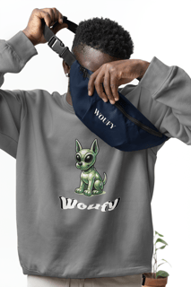 Nome do produto Alien Dog | Moletom Fechado