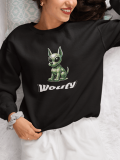 Nome do produto Alien Dog | Moletom Fechado
