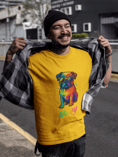 Nome do produto Pop Pug | T-Shirt Quality
