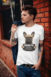Nome do produto Bulldog Acusado | T-Shirt Quality