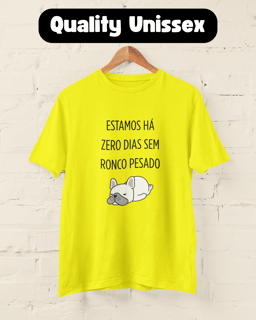 Nome do produto Zero Dias | T-Shirt Quality