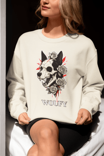 Nome do produto Flower Dog | Moletom Fechado