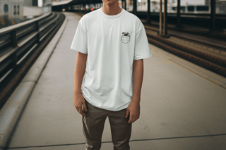 Nome do produto Pocket Pug | T-Shirt Quality