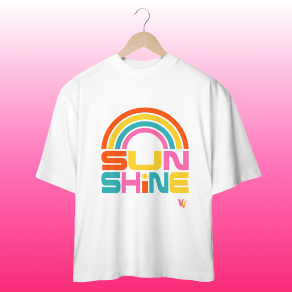 camisa oversized sunshine