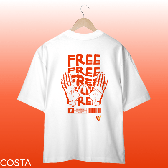 camisa oversized free