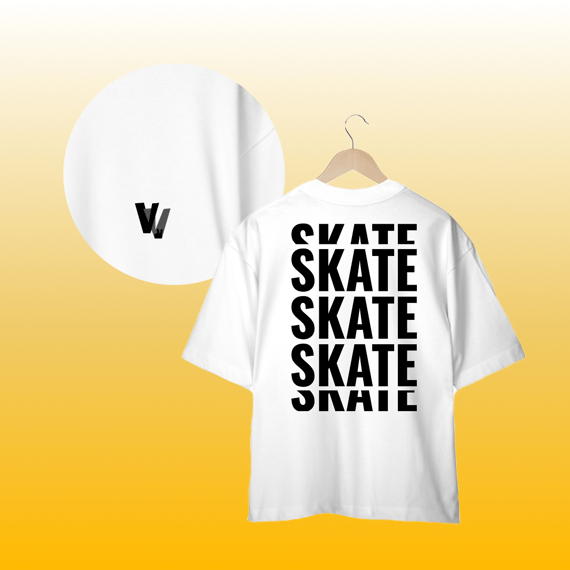camisa oversized skate