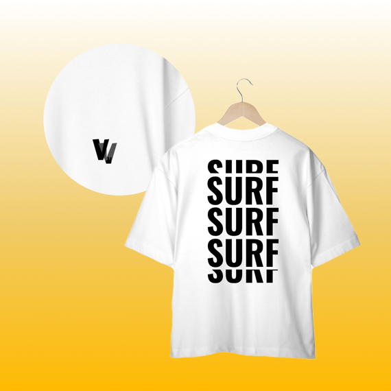 camisa oversized surf