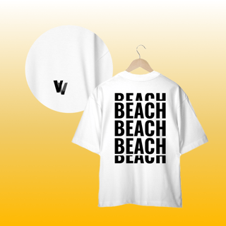 camisa oversized beach
