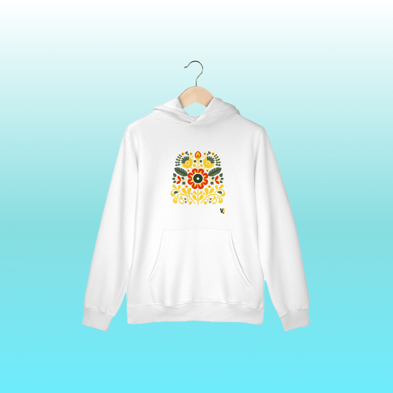 moletom flores mandala