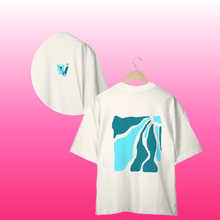 Nome do produto camisa oversized melting flower