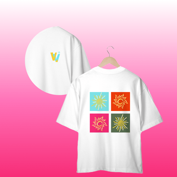 camisa oversized sun