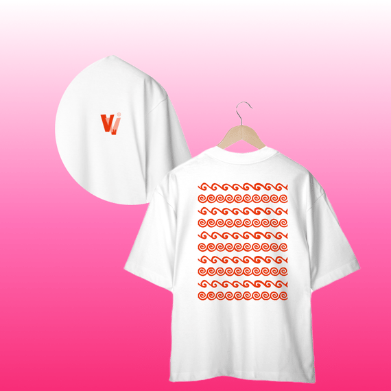 camisa oversized navegar