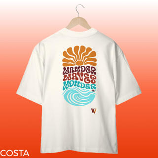 Nome do produto camisa oversized wander waves wonder