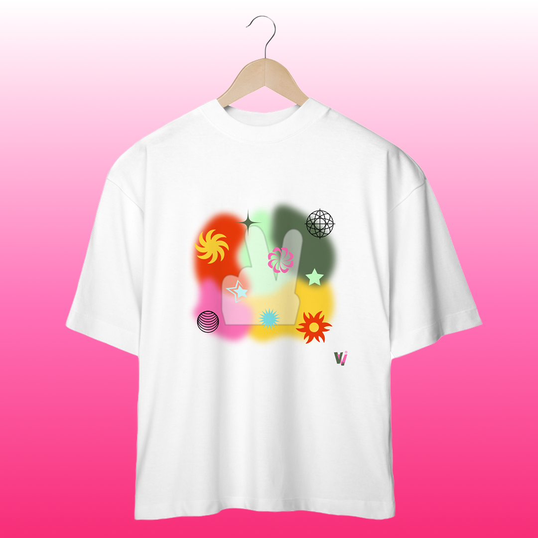 Nome do produto: camisa oversized symbols vibes