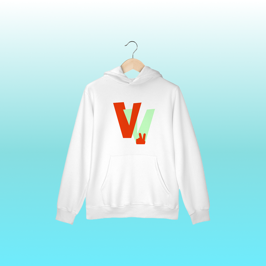 Nome do produto: moletom vibe laranja e verde