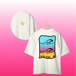 Nome do produto camisa oversized viver na onda