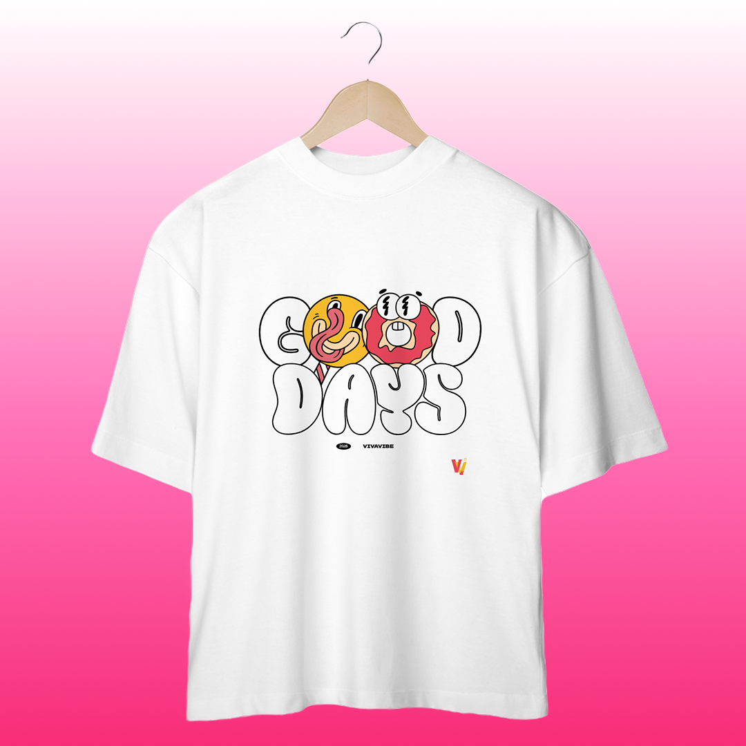 Nome do produto: camisa oversized good days