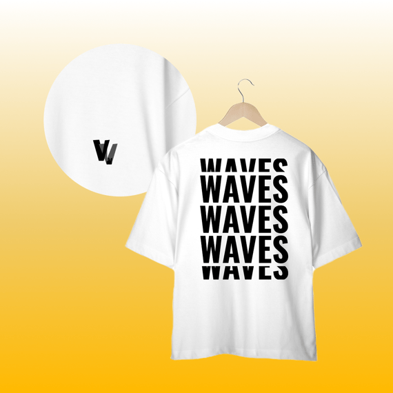 camisa oversized waves